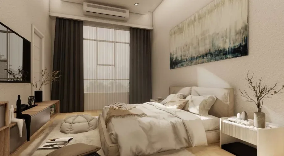 Guest Bedroom — Apartment, Muscat, Alaasif Engineering Consultancy Oman