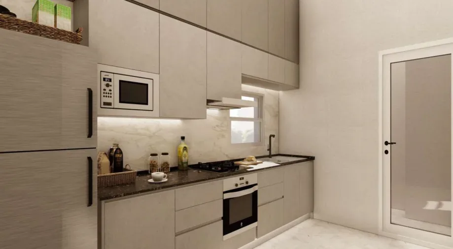 Kitchen — Apartment, Muscat, Alaasif Engineering Consultancy Oman