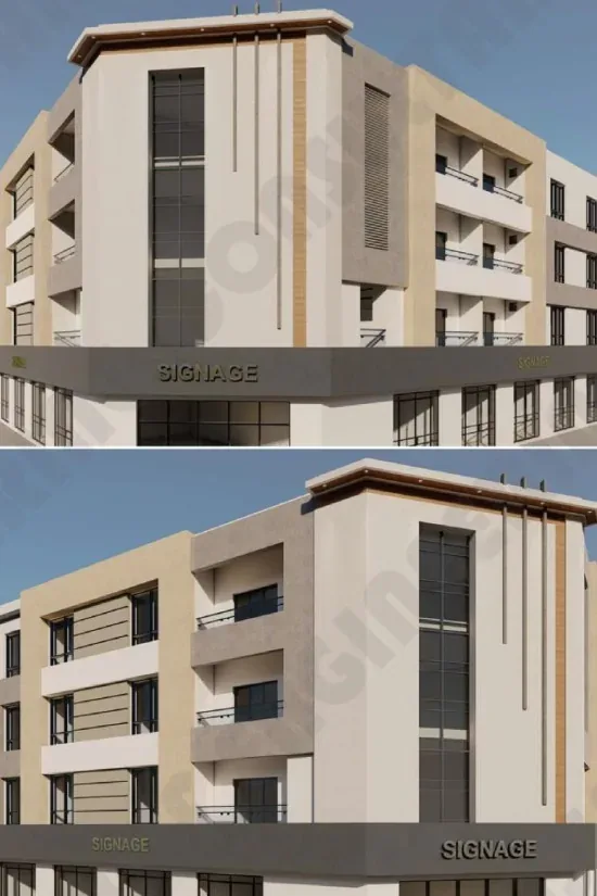 Mixed Residential–Commercial Building — Muscat, Alaasif Engineering Consultancy Oman