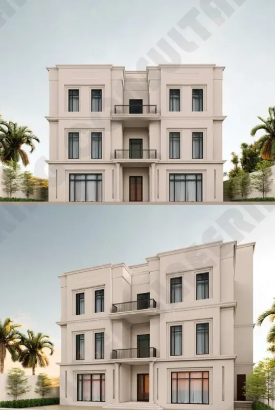 Private Villa — Classical — Muscat, Alaasif Engineering Consultancy Oman